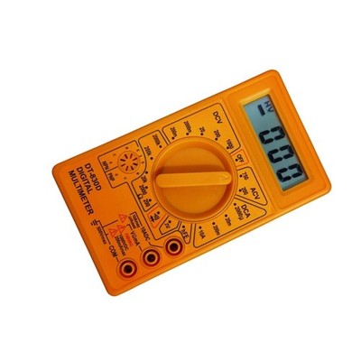 Gelbes Digital Multimeter 830D für MINI mit Diode ungefährer Spannungsabfall