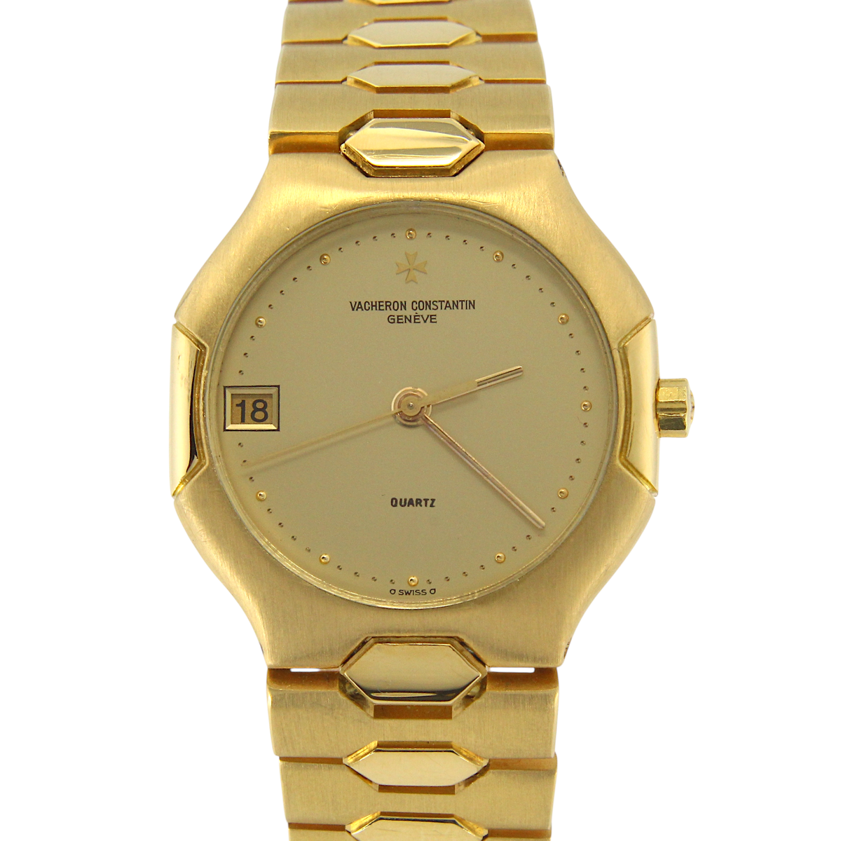 Vacheron Constantin 333 Vintage 18K Yellow Gold Quartz Date Left