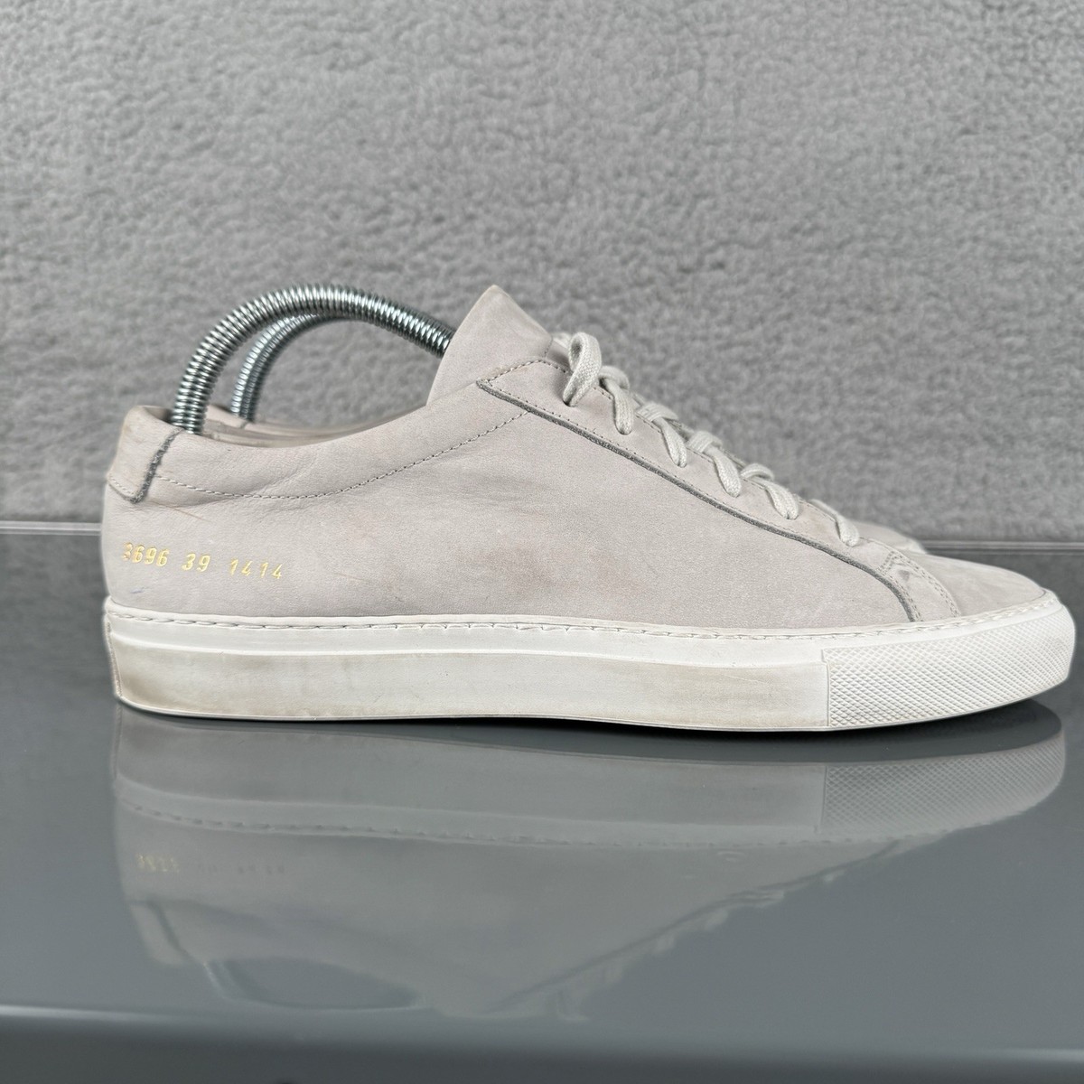 Woman by Common Projects Original Achilles Low Top Sneakers Gray Size 39 Shoes 9 View 5