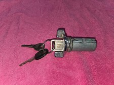 GM CHEVY IGNITION SWITCH LOCK CYLINDER CHROME & 2 GM KEYS