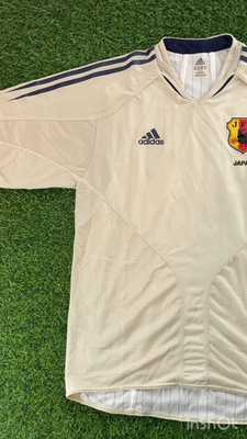 Japan 2004 Official Away Player Issue Jersey Shirt Kit - JPN L - J