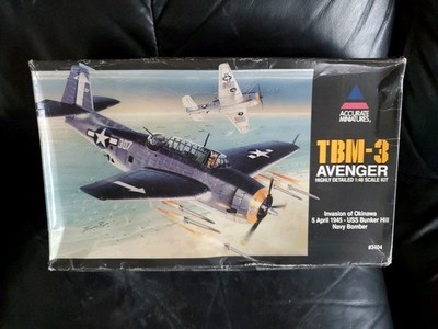 Accurate Miniatures Grumman TBM-3 Avenger Invasion of Okinawa Bausatz im Maßstab 1:48.