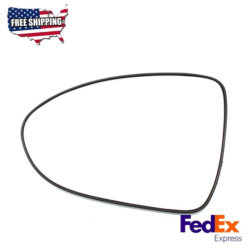 Mirror Glass Driver Side Fits 2012-2017 Kia Rio