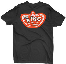 THE KING SPEED SHOP Illinois Black Tee T-Shirt by Merchants of Speed