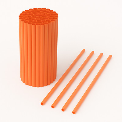 1000-5000 JUMBO  8mm Mehrweg Cocktail Trinkhalme Strohhalme aus Plastik