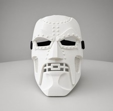 Fantastic 4 Dr Doom Mask-White