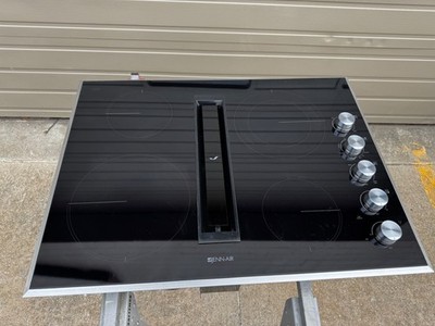 Jenn-Air JED3430GS 30'' Black Downdraft Electric Glass Cooktop Euro Style 240V