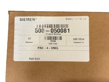 Siemens PAD-4-ENCL 500-050081 Fire Alarm Expander Enclosure (NEW IN BOX)