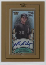 2003 Topps 205 Framed Auto Magglio Ordonez #TA-MO Auto