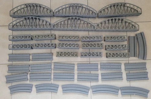 40 Märklin H0 Bridges and Ramps for Märklin C Track