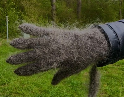 Handschuhe Angoraziege Kaschmirziege Mohair warm flauschig ökologisch