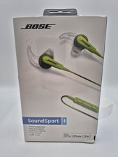 Bose SoundSport In Ear Wired Headphones - Energy Green Damaged Box New