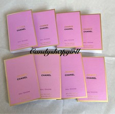 8x CHANEL Chance Eau Tendre Eau De Parfum Spray Sample Vial 1.5ml Each