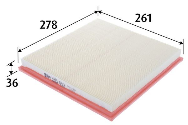 NEU - Valeo 585489 Luftfilter FüR BMW-image