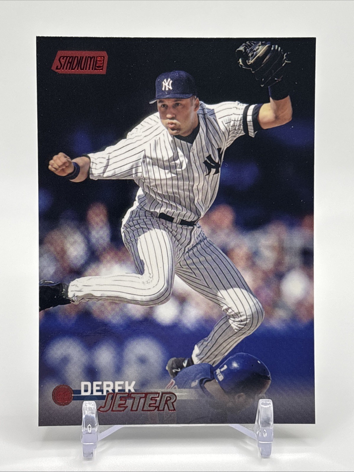 2023 Topps Stadium Club - Derek Jeter #25 Red Foil - New York Yankees