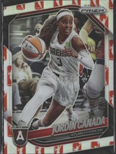 Jordin Canada 2025 Prizm WNBA #120 WNBA Logo DSG Exclusive - Dream [BLISS]