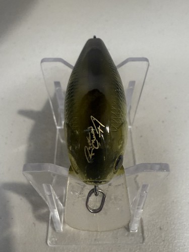 Lucky Craft RC 1.5 Rick Clunn Discontinued Translucent Ghost Perch Crankbait - Picture 2 of 7
