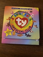 First Edition Beanie Babies Official Membership Kit - Complete