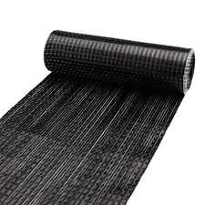 11 FT x 12'' Carbon Fiber Cloth Plain Weave 12K Carbon Fiber Fabric 300g, Thi...