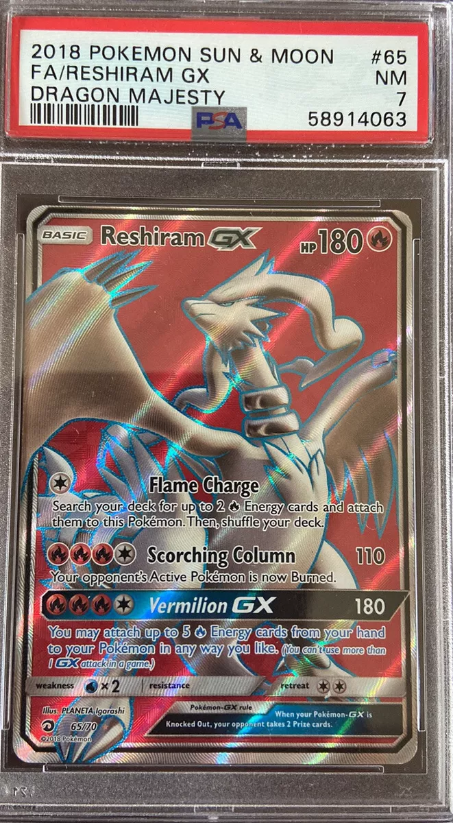 Reshiram-GX (Full Art) - 65/70