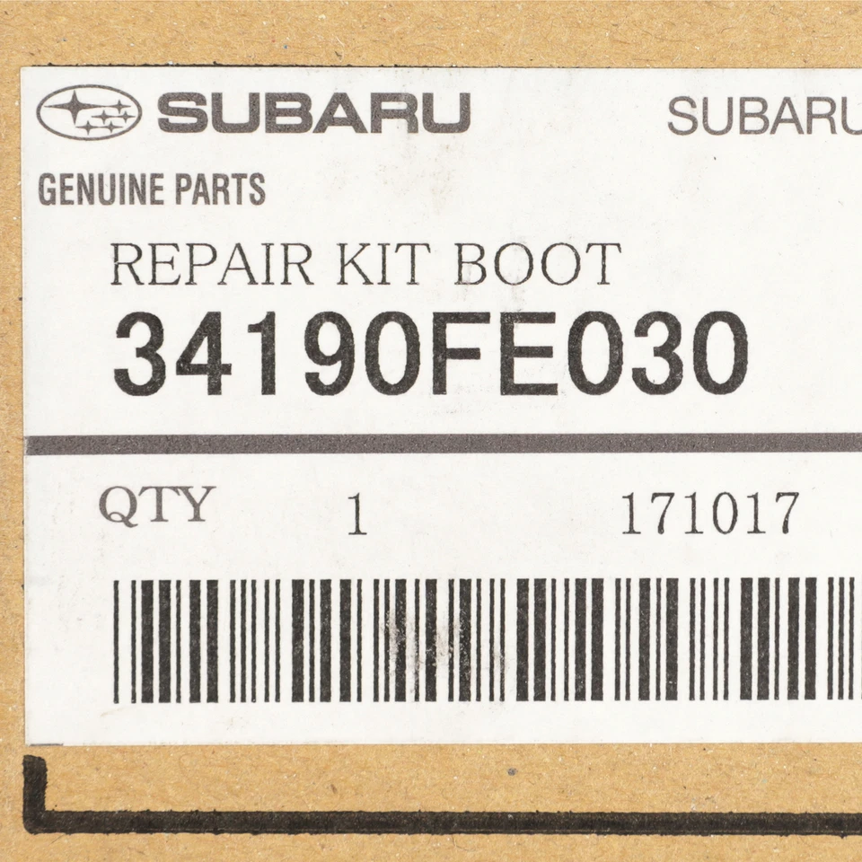 OEM NUEVO 04-14 Subaru Impreza Forester Outback 2.5L Tie Rod Boot Kit 34190FE030 Foto 4 de 4