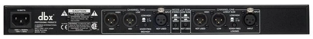 DBX 223xs Stereo 2-Way / Mono 3-Way Crossover with XLR Connectors ( 223xsv ) - Image 2 of 2