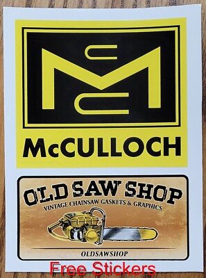 McCulloch Mac 10-10 Pro Mac 55 and 555 Chainsaw Carburetor Kit Mac