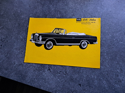 Mercedes Benz 300 SE Roadster Coupe Technische Daten Motor Test Maße Gewicht usw