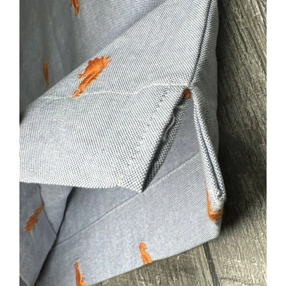 Vestido bordado cavalo-marinho feminino 12 cambraia forrado bainha praia sem mangas NOVO - Imagem 2 de 4