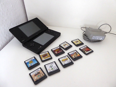 Nintendo DSi schwarz + 10 Spiele