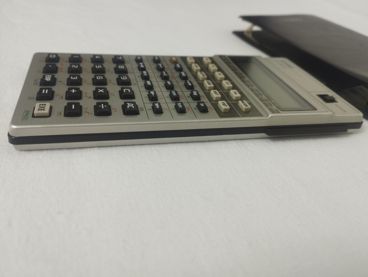 Vintage Casio FX-601P Programmable Calculator 1980s Japan Vintage Casio FX-601P Programmable Calculator 1980s Japan