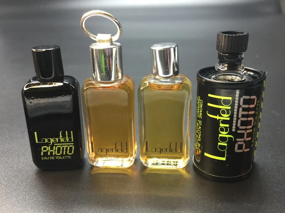 LAGERFELD Cologne Classic 5ml Miniature Vintage RARE Collectible - Image 3 of 4