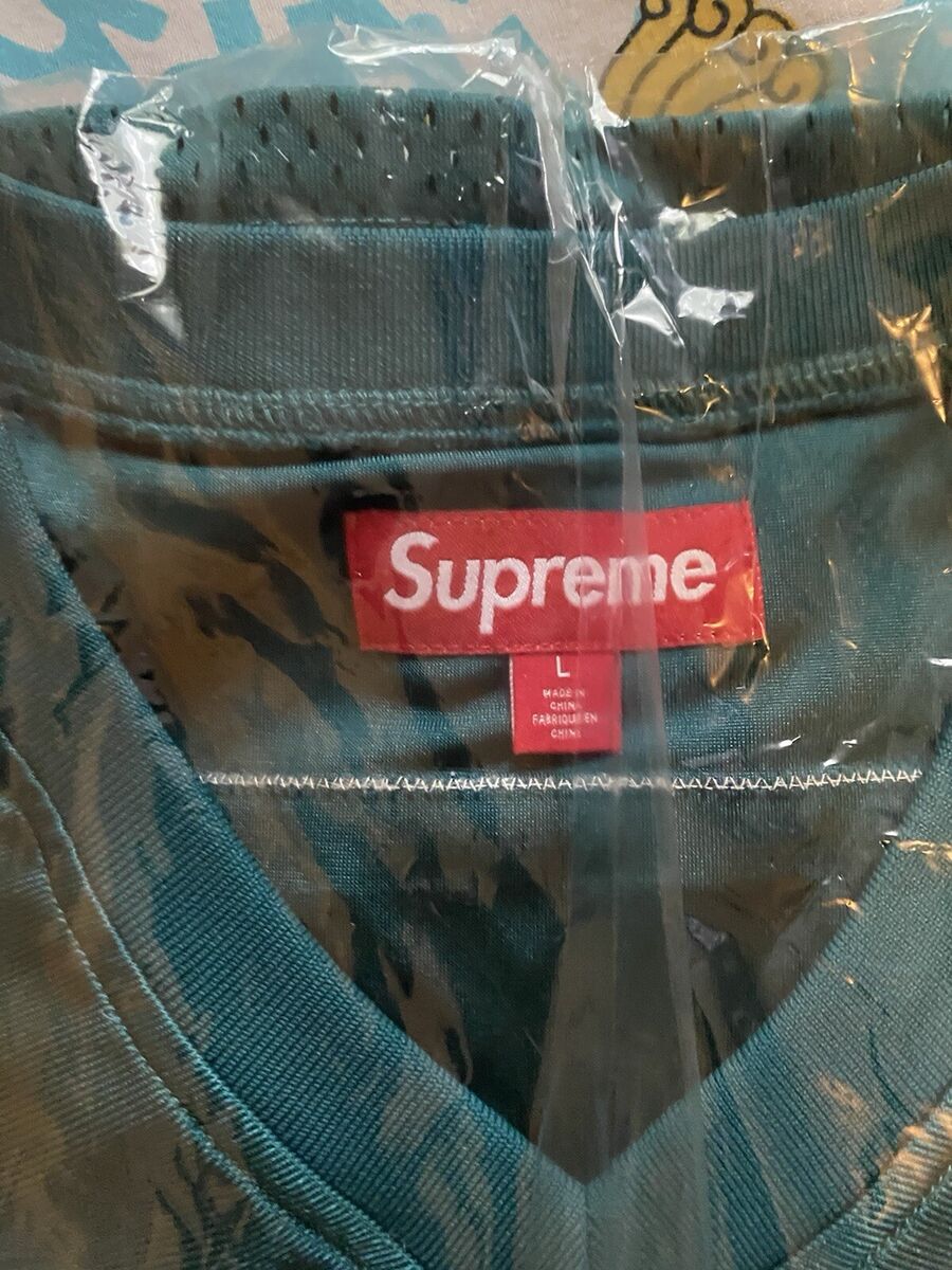 Supreme Championships Football Jersey (FW23) Dark Teal Sz Supreme Championships Football Jersey (FW23) Dark Teal Sz