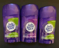 Lady Speed Stick Invisible Dry SHOWER FRESH  POWDER FRESH Solid -  3 PACK 
