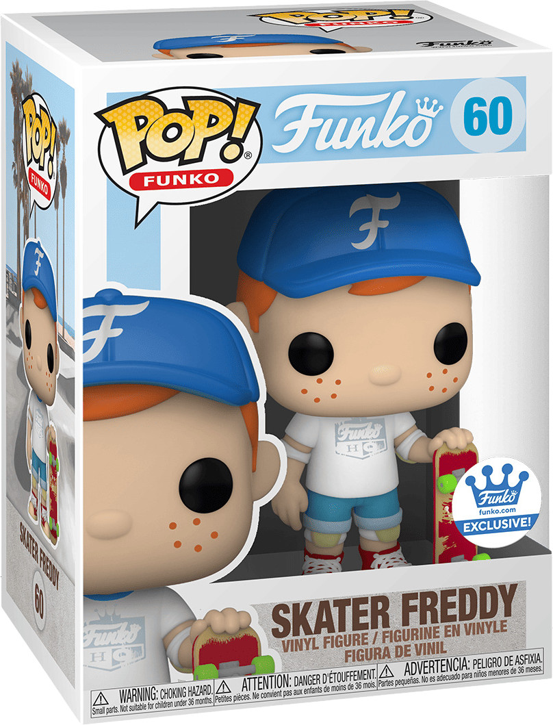 Funko Pop! Freddy Funko Skater (Exclusive) #60 889698565585 Funko Pop! Freddy Funko Skater (Exclusive) #60 889698565585