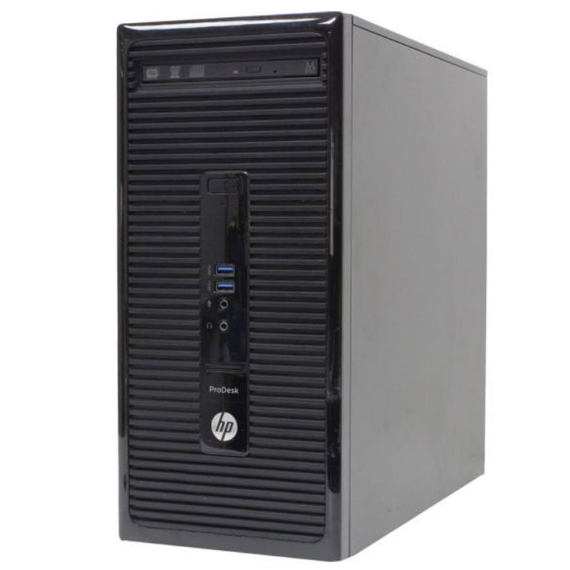 PC De Bureau HP ProDesk 400 G1 MT Reconditionné - I3-4130, 16Go RAM, 500Go, Windows 10, Wifi
