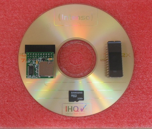 DISQUE DUR À SEMI-CONDUCTEURS DE TYPE ACORN BBC MICRO MODÈLE B MASTER 128 MMC + KIT CONDENSATEUR - Photo 1/2