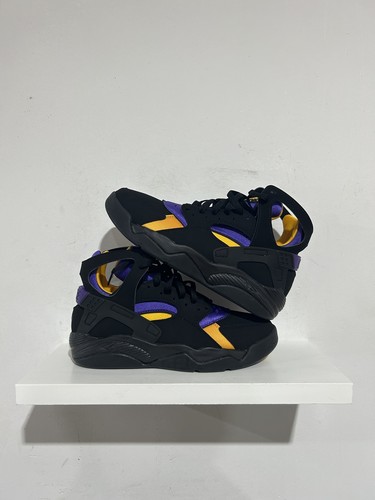 Nike Air Flight Huaraches Lakers Away Size 9 NEW
