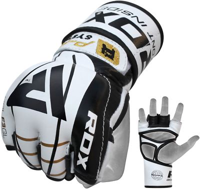 RDX MMA Gloves Grappling Muay Thai Punching Training Martial Arts Sparring RDX MMA Gloves Grappling Muay Thai Punching Training Martial Arts Sparring