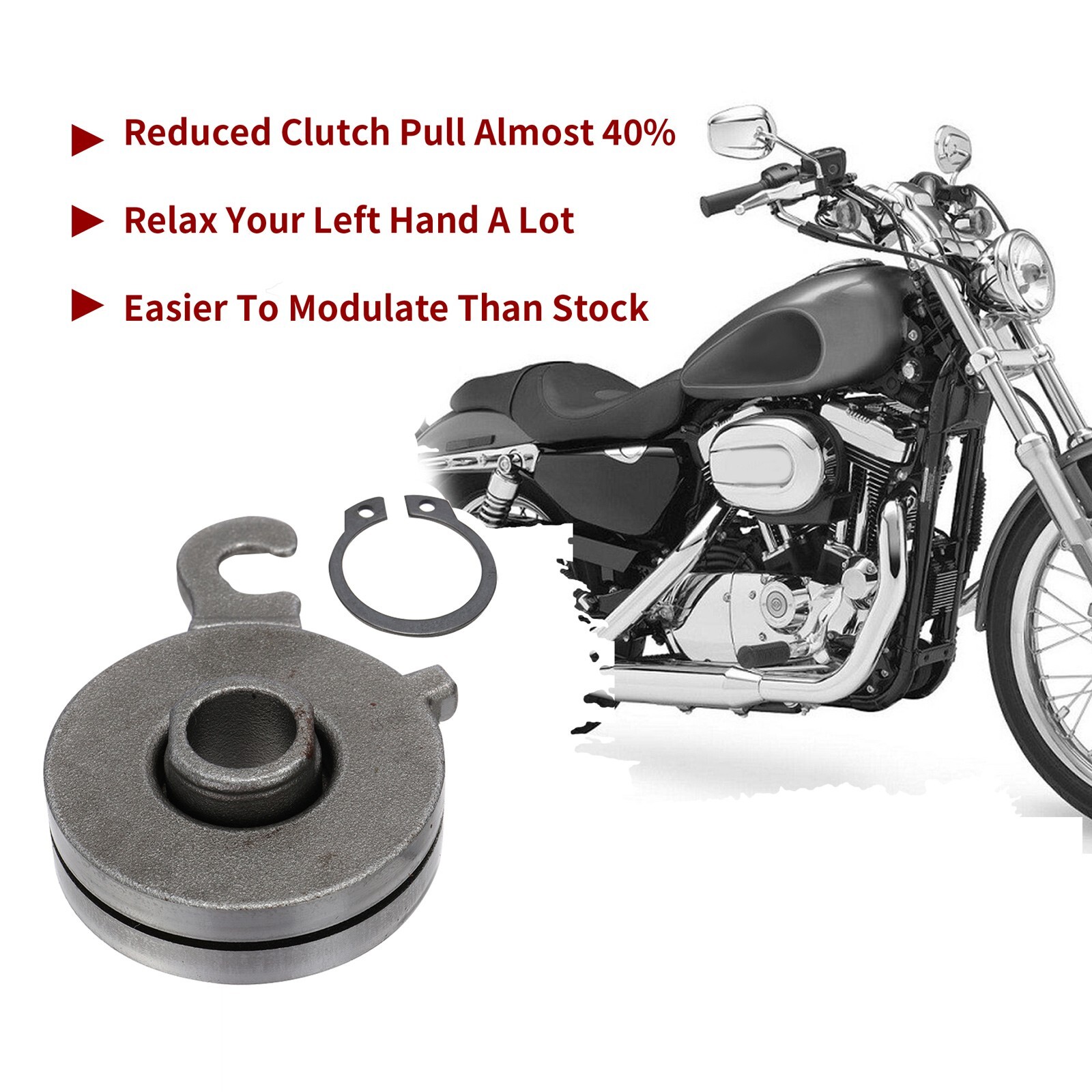 Sportster Power Clutch Ramp Easy Lever Pull Clutch for Harley XL Buell ...