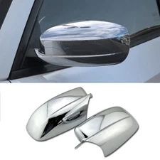 For 2011-2021 Dodge Charger Full Chrome Side Mirror Covers Overlay