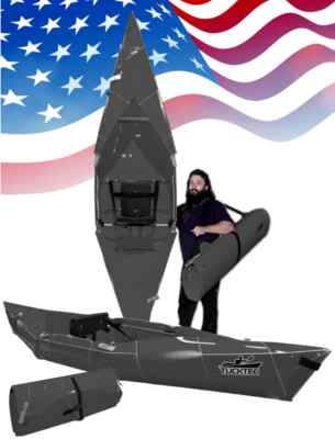 Tucktec Kayak Plegable Con Remo Kayak Plegable De 10 Pies Kayak Plegable Compacto Kayak Duradero Para Aventuras