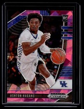 Ashton Hagans 2020 Panini Prizm Draft Picks Pink Ice Prizm Rookie Card  #79