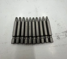 (QTY 50) Bosch 2-in Extra Hard Power Bit 29053B10 R2 SQ2 XH 1/4-in Hex