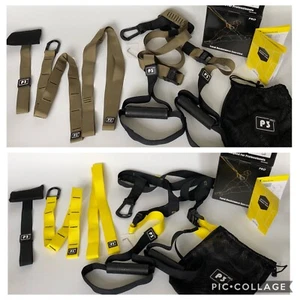 Home Suspension Trainer Feuilles de fitness Pro Formation des bandes de résistance du corps de gymnastique UK