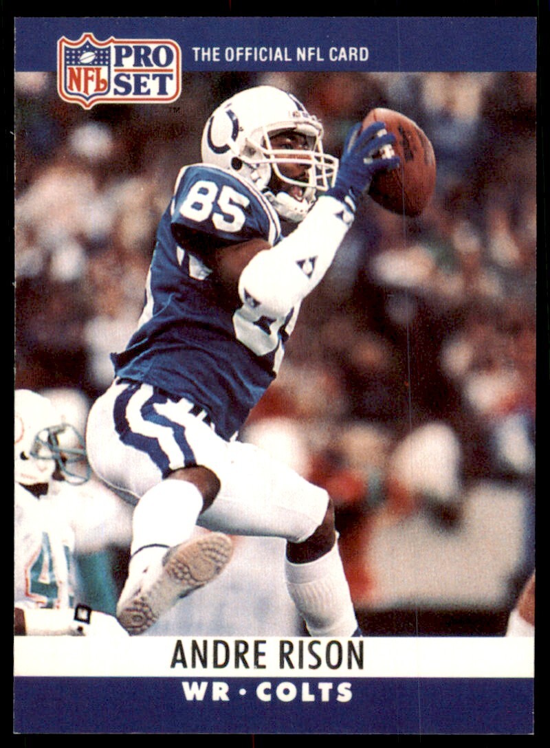 1990 Pro Set FACT Cincinnati Andre Rison Indianapolis Colts #134