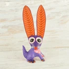 Rabbit Alebrije INGENUOS Oaxacan Wood Carving | Magia Mexica