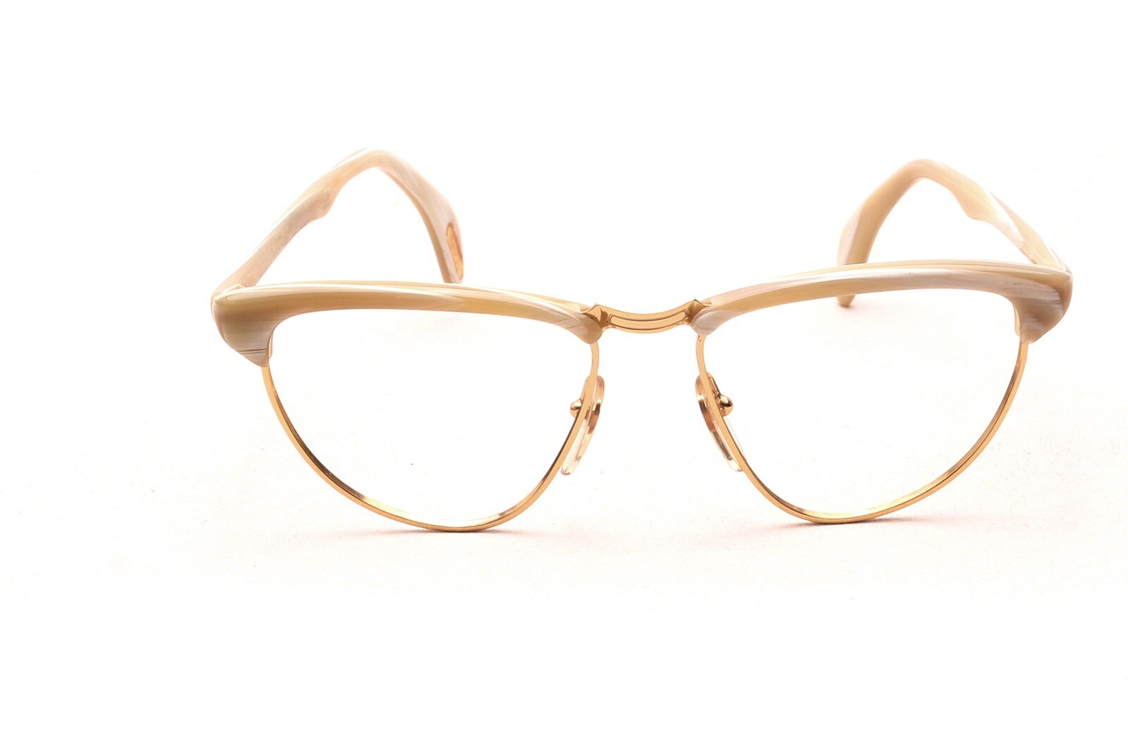 Brille Fassung Комбинированный Ацетатно-металлический рог Gold Gianni VERSACE VINTAGE D7