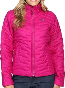 pink under armour jacket