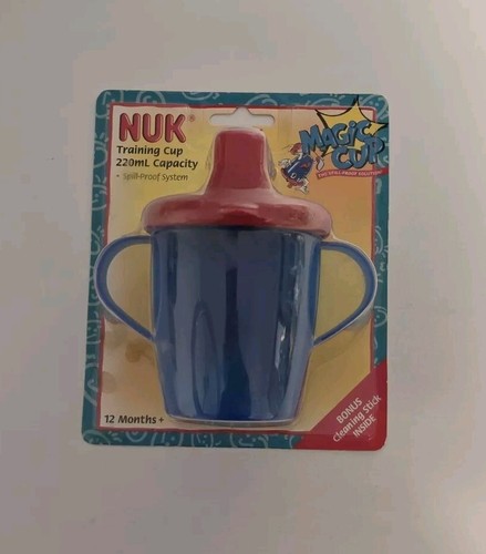 NUK Magic Cup Hard Spout Training Cup 220ml 12+ Months New Old Stock Spill-Proof - Picture 3 of 9